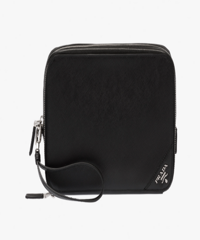 Prada Saffiano Leather Men’s Bag Black