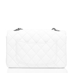 Chanel Mini Classic Rectangle Flap Bag White