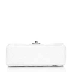 Chanel Mini Classic Rectangle Flap Bag White