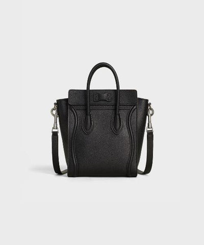 Celine Nano Luggage Tote Black