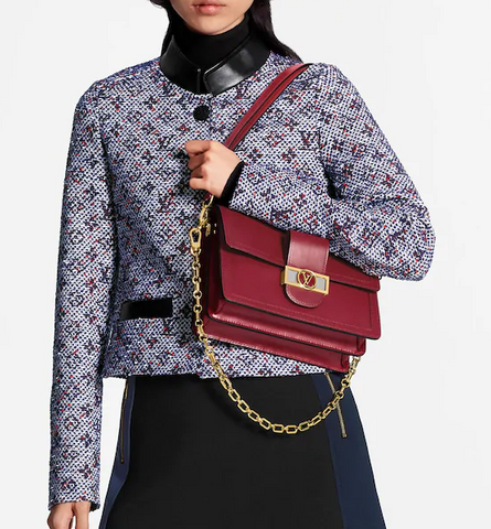 LV Dauphine MM Cherry Berry