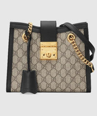 Gucci Padlock Small Shoulder Bag Black
