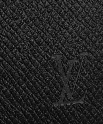 LV Slender ID Wallet Taiga Leather Bleu Marine