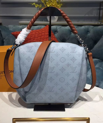 LV Babylone Chain BB Mahina Bleu Horizon Pumpkin