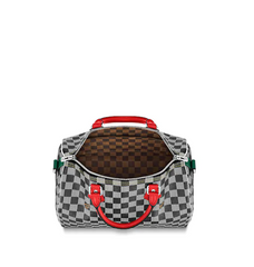 LV Speedy Bandouliere Damier 30 Black/White