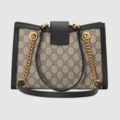 Gucci Padlock Small Shoulder Bag Black