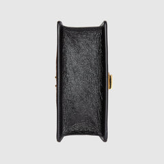 Gucci Sylvie GG Velvet Small Shoulder Bag Brown