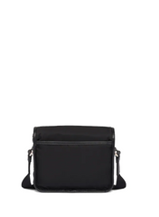 Prada Nylon Cross-Body Bag Buckles Black