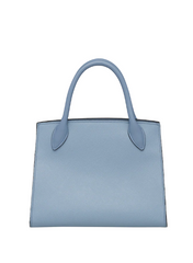 Prada Monochrome Saffiano Leather Bag Light Blue