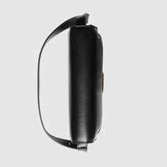 Gucci Small Leather Shoulder Bag Black