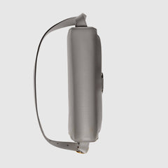 Gucci Small Leather Shoulder Bag Dusty Grey