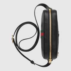 Gucci Ophidia Burgundy Leather Small Belt Bag