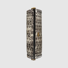 Gucci Ophidia Small Snakeskin Shoulder Bag Grey