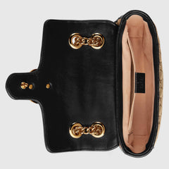 Gucci GG Marmont Mini Bag Original GG Canvas