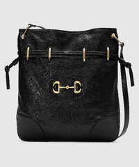 Gucci 1955 Horsebit Messenger Bag Black