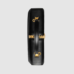 Gucci Sylvie 1969 Small Top Handle Bag Black