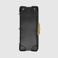 Gucci Padlock Small Bamboo Shoulder Bag Black