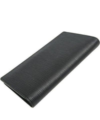 LV Circle signature Brazza Wallet Epi Leather Noir