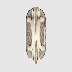 Gucci 1955 Horsebit Small Top Handle Bag White