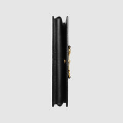 Gucci 1955 Horsebit Wallet With Chain Black