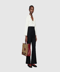 Gucci 1955 Horsebit Large Tote Bag Red