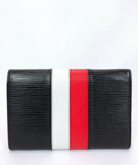 LV Zippy Wallet Epi Stripes special edition Noir