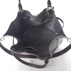 LV Girolata Handbag Mahina Noir