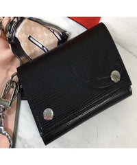 LV Rivets Chain Wallet Epi Leather