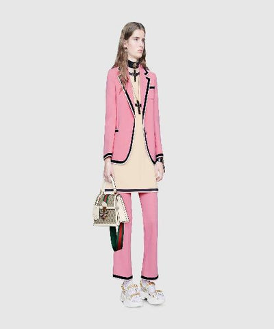 Gucci Queen Margaret GG Small Top Handle Bag White