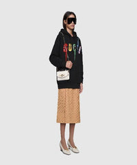 Gucci Zumi White Smooth Leather Mini Bag