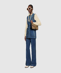 Gucci GG Marmont Small Shoulder Bag GG Canvas