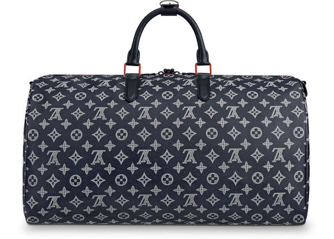 LV Keepall Bandouliere 50 Upside Canvas