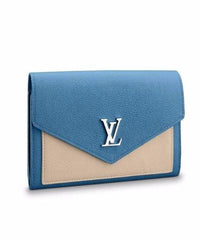 LV MyLockMe Wallet Bleu Jean