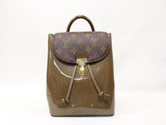 LV Hot Springs Backpack Patent Leather