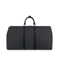 LV Keepall Bandouliere 55 Monogram Eclipse