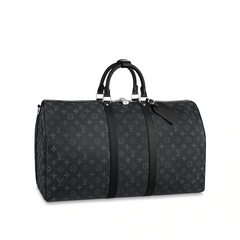 LV Keepall Bandouliere 55 Monogram Eclipse