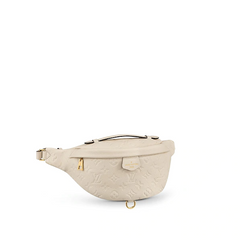 LV Monogram Empreinte Bumbag Creme Beige