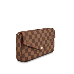 LV Pochette Felicie Damier Ebene