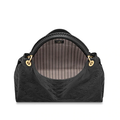 lv artsy mm monogram empreinte leather black