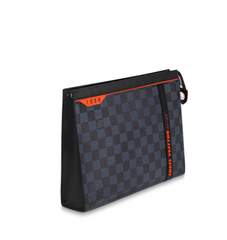 LV Pochette Voyage MM Damier Cobalt Canvas
