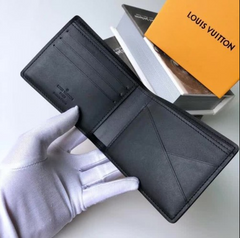LV Fall-Winter 2018 Multiple Wallet Dark Infinity Leather