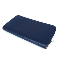 LV Zippy Organizer Epi Leather Navy