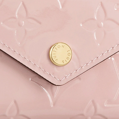 LV Victorie Wallet Monogram Vernis Leather Rose Ballerine