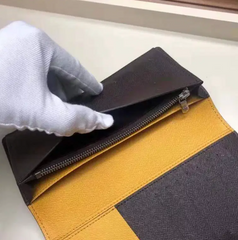LV Brazza Wallet Epi Leather Blue