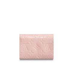 LV Victorie Wallet Monogram Vernis Leather Rose Ballerine