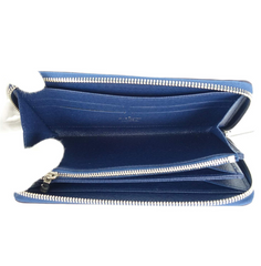 LV Zippy Organizer Epi Leather Navy