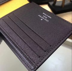 LV Patchwork Multiple Wallet Epi Leather Blue