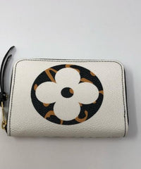 LV Jungle Zippy Coin Purse Giant Monogram Ivoire