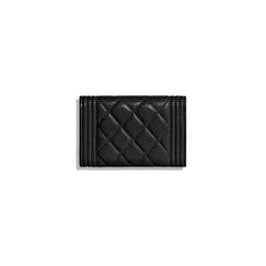 Chanel Boy Card Holder Black
