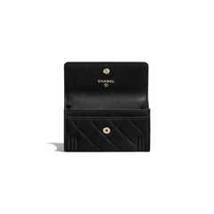 Chanel Boy Card Holder Black